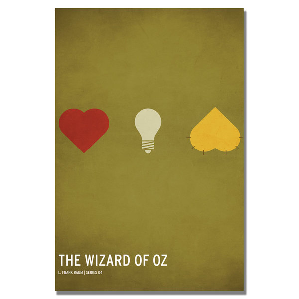 Trademark Fine Art Christian Jackson 'Wizard of Oz' Canvas Art, 16x24 CJ0014-C1624GG